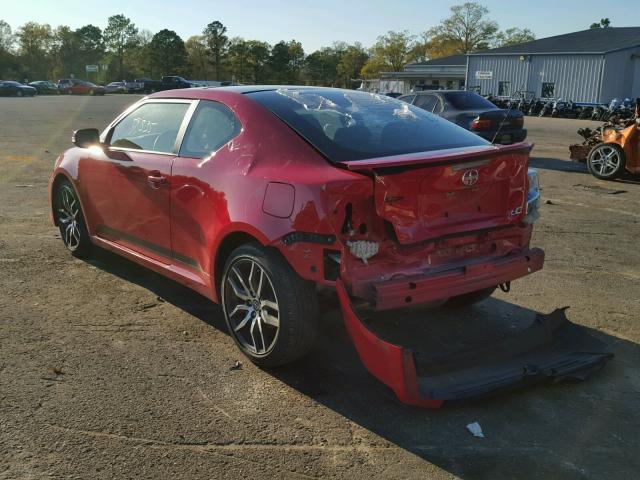 JTKJF5C72FJ001624 - 2015 TOYOTA SCION TC 红色 照片 3