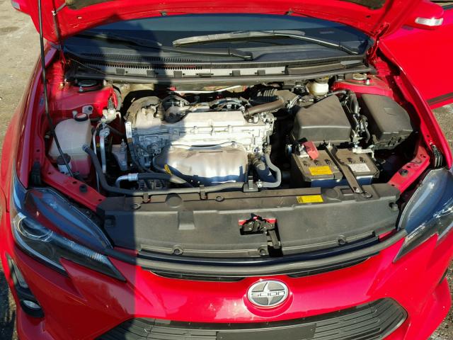 JTKJF5C72FJ001624 - 2015 TOYOTA SCION TC 红色 照片 7