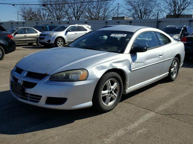 4B3AG42G43E191530 - 2003 DODGE STRATUS SE SILVER photo 2