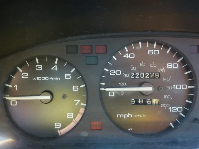 2HGEJ1222SH568273 - 1995 HONDA CIVIC EX შავი ფოტო 8