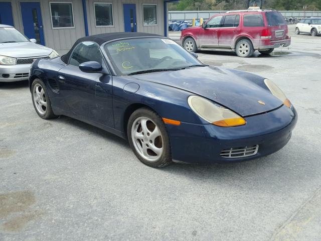 WP0CA2985YU622547 - 2000 PORSCHE BOXSTER BLUE photo 1