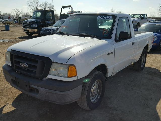 1FTYR10D44PA86976 - 2004 FORD RANGER WHITE photo 2