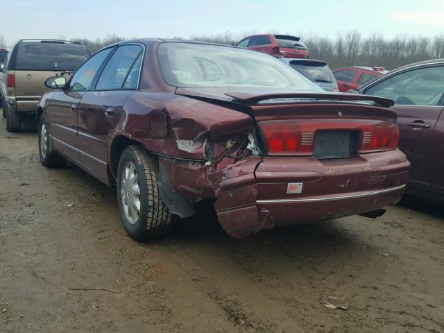 2G4WB52K0V1445250 - 1997 BUICK REGAL LS 勃艮第红 照片 3