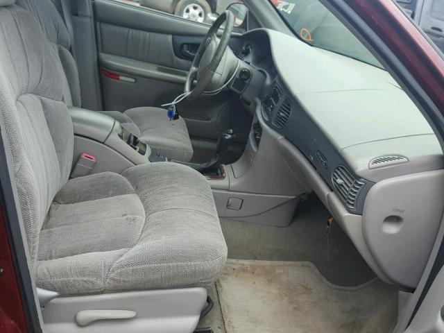 2G4WB52K0V1445250 - 1997 BUICK REGAL LS 勃艮第红 照片 5