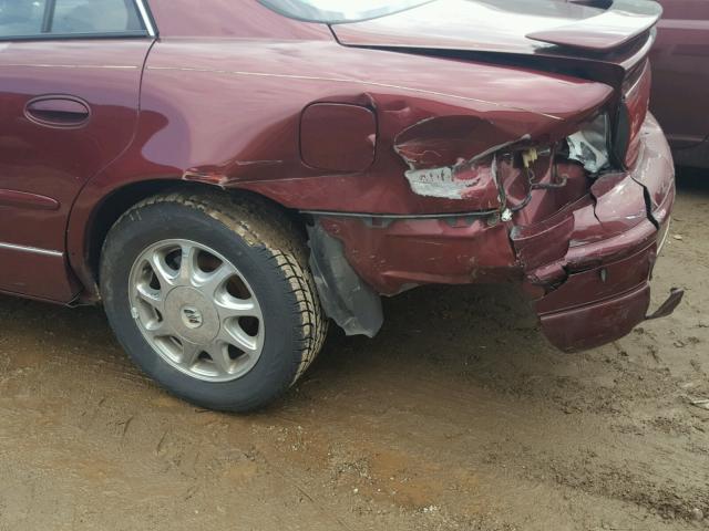 2G4WB52K0V1445250 - 1997 BUICK REGAL LS 勃艮第红 照片 9