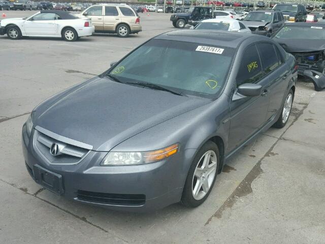 19UUA66205A055500 - 2005 ACURA TL GRAY photo 2