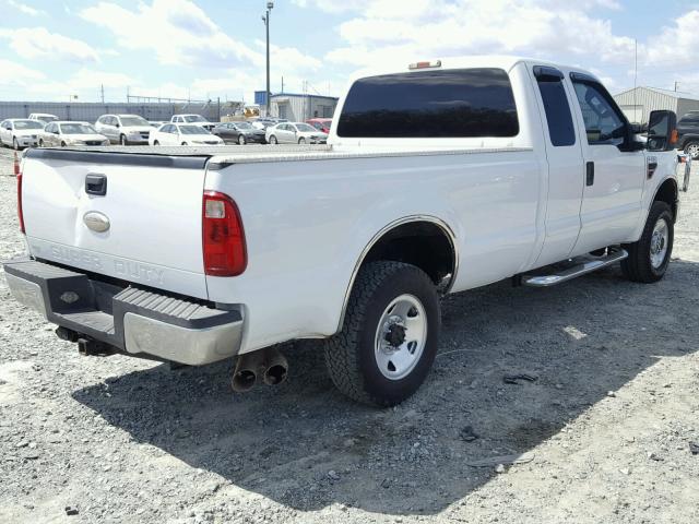 1FTSX21R09EA79148 - 2009 FORD F250 SUPER WHITE photo 4