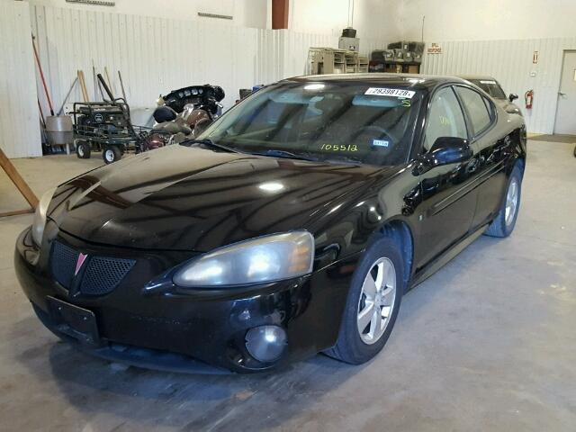 2G2WP552081105512 - 2008 PONTIAC GRAND PRIX შავი ფოტო 2
