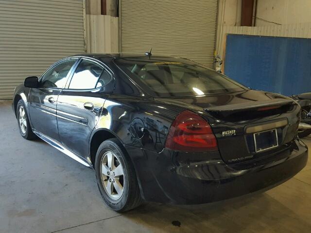 2G2WP552081105512 - 2008 PONTIAC GRAND PRIX შავი ფოტო 3