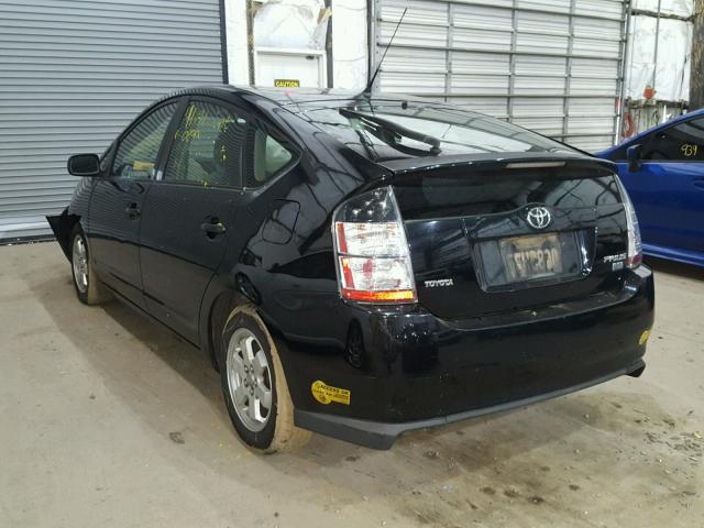 JTDKB20U340014546 - 2004 TOYOTA PRIUS BLACK photo 3