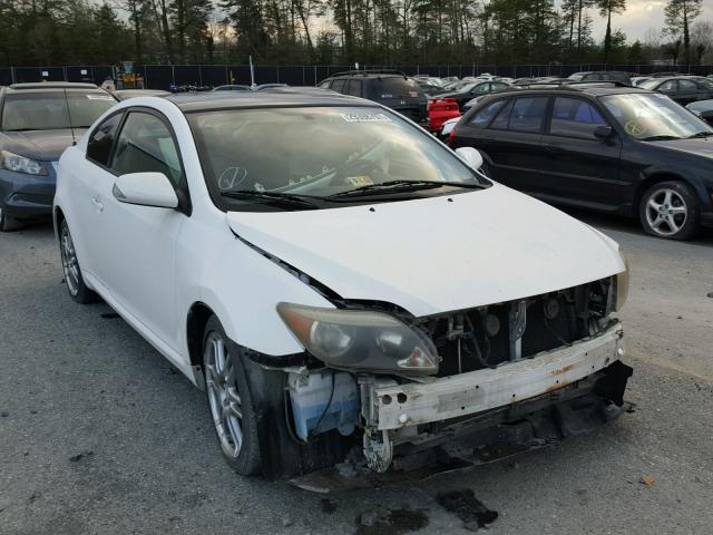 JTKDE167550052950 - 2005 TOYOTA SCION TC WHITE photo 1