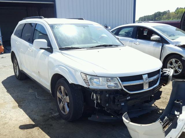 3D4PG5FVXAT222868 - 2010 DODGE JOURNEY SX WHITE photo 1