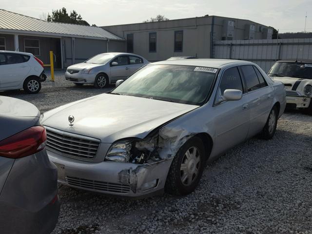 1G6KD54Y73U249356 - 2003 CADILLAC DEVILLE SILVER photo 2