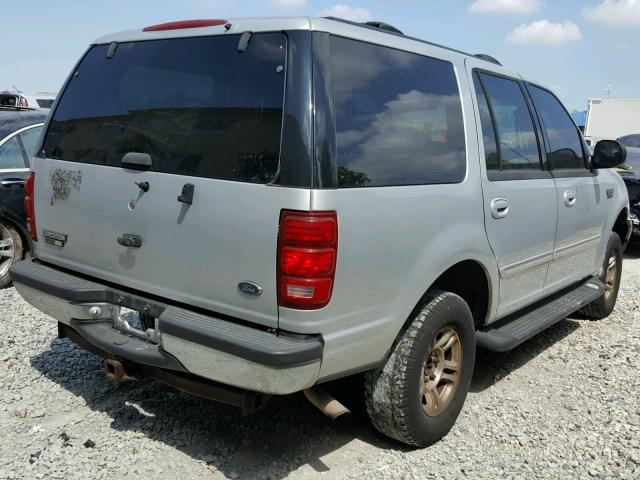 1FMPU16L82LA33044 - 2002 FORD EXPEDITION SILVER photo 4