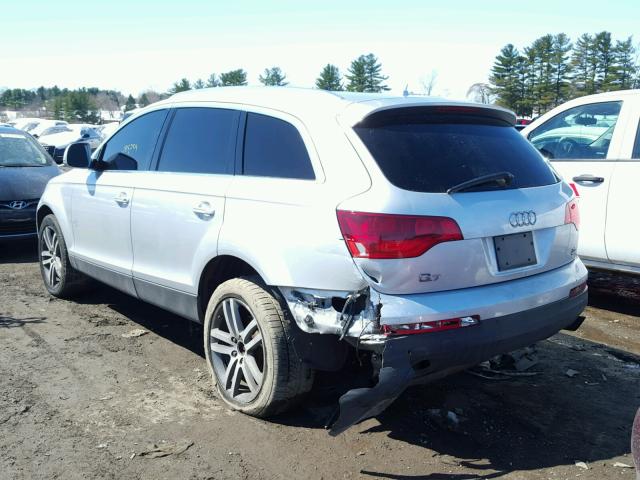 WA1BY74LX8D016462 - 2008 AUDI Q7 3.6 QUA SILVER photo 3