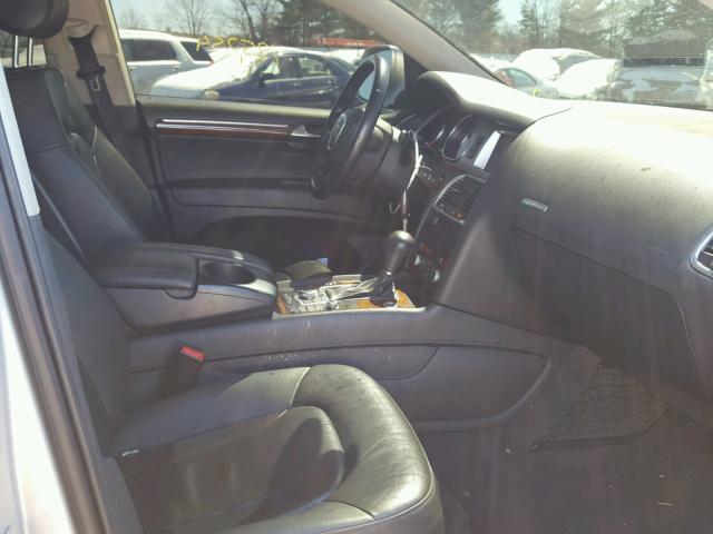 WA1BY74LX8D016462 - 2008 AUDI Q7 3.6 QUA SILVER photo 5