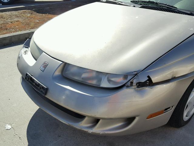 1G8ZY1276XZ313151 - 1999 SATURN SC2 BEIGE photo 9
