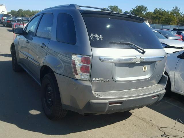 2CNDL73F556173945 - 2005 CHEVROLET EQUINOX LT GRAY photo 3