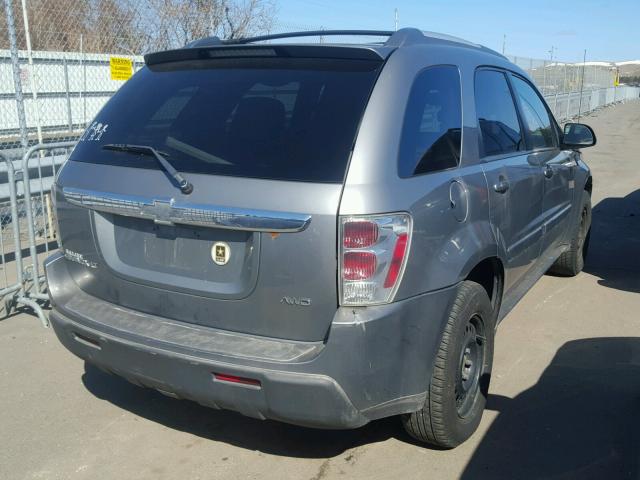 2CNDL73F556173945 - 2005 CHEVROLET EQUINOX LT GRAY photo 4