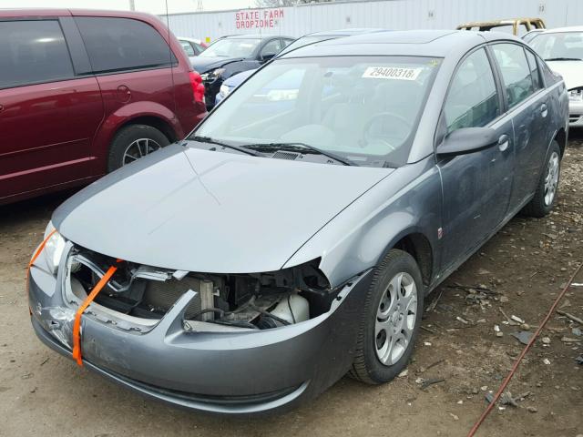 1G8AJ52F15Z161955 - 2005 SATURN ION LEVEL BLUE photo 2