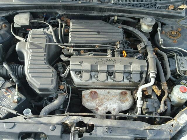 2HGES26733H503412 - 2003 HONDA CIVIC EX ლურჯი ფოტო 7