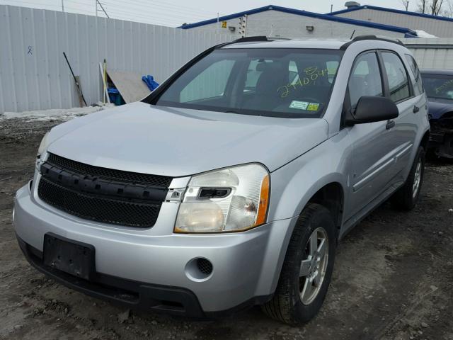 2CNDL23F796206243 - 2009 CHEVROLET EQUINOX LS SILVER photo 2