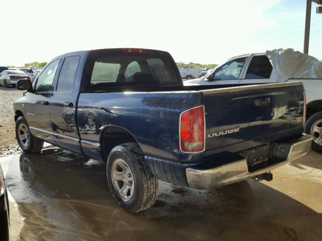 1D7HA18D93S281730 - 2003 DODGE RAM 1500 S BLUE photo 3