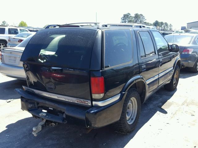 1GKCS13W6W2511534 - 1998 GMC JIMMY Siyah fotoğraf 4
