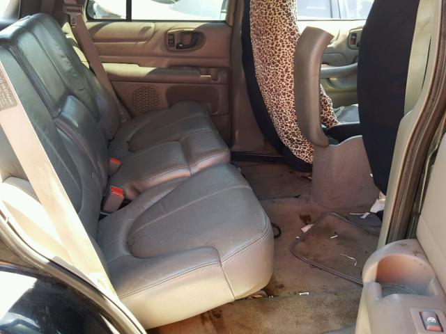 1GKCS13W6W2511534 - 1998 GMC JIMMY Siyah fotoğraf 6