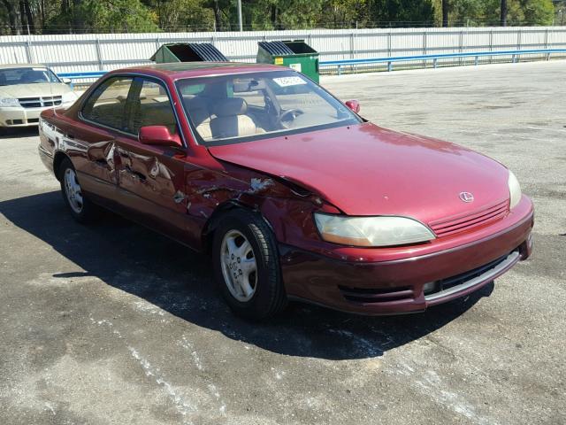 JT8GK13T7S0092004 - 1995 LEXUS ES 300 RED photo 1