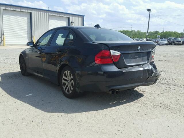 WBAVB13576KX36506 - 2006 BMW 325 I BLACK photo 3