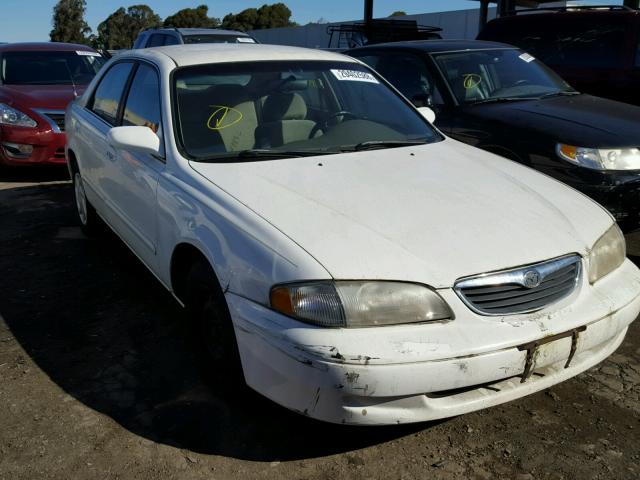 1YVGF22C0W5751217 - 1998 MAZDA 626 DX WHITE photo 1