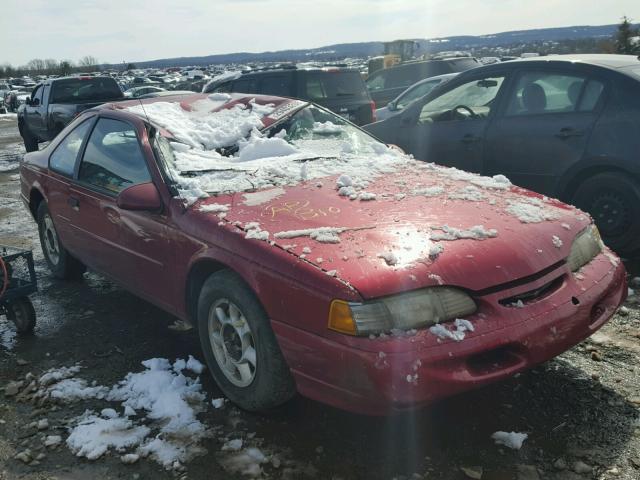 1FALP6240SH128602 - 1995 FORD THUNDERBIR RED photo 1