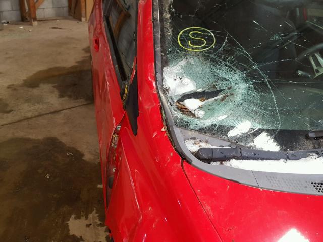 2HGFG12847H571772 - 2007 HONDA CIVIC EX Qırmızı foto 9