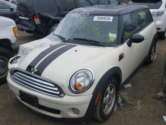 WMWML3C5XATX38323 - 2010 MINI COOPER CLU CREAM photo 2