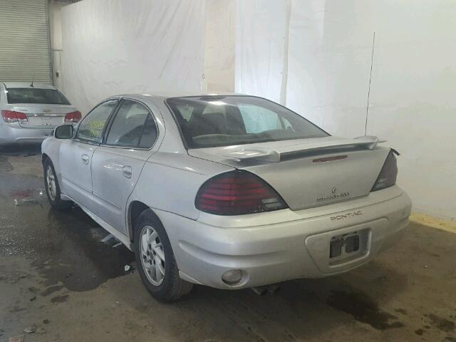 1G2NF52E84C138856 - 2004 PONTIAC GRAND AM S ვერცხლისფერი ფოტო 3
