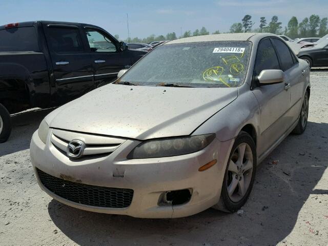 1YVHP80C485M28086 - 2008 MAZDA 6 I TAN photo 2