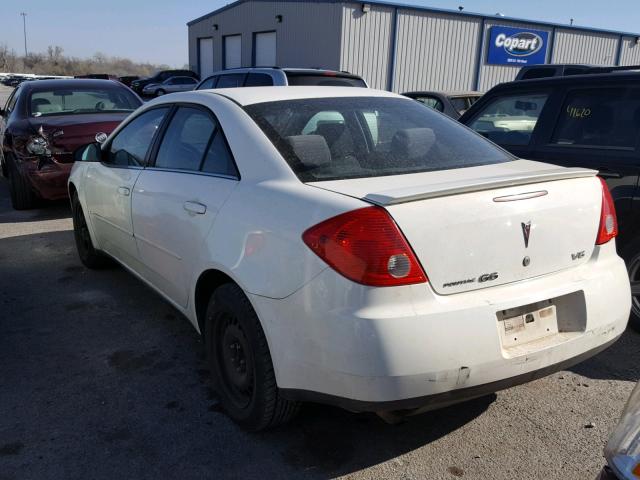 1G2ZG57N484151157 - 2008 PONTIAC G6 BASE WHITE photo 3