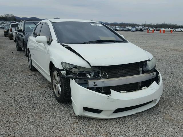 2HGFA1F65AH539804 - 2010 HONDA CIVIC WHITE photo 1