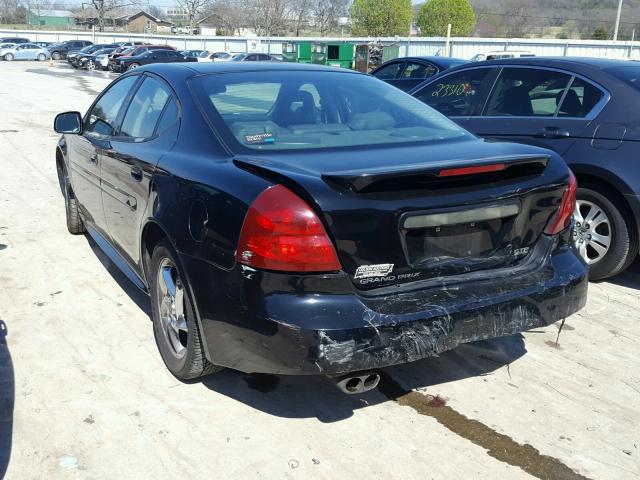 2G2WR524741156127 - 2004 PONTIAC GRAND PRIX შავი ფოტო 3