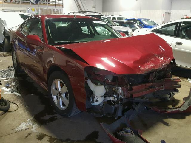 2G2WS522051126066 - 2005 PONTIAC GRAND PRIX MAROON photo 1