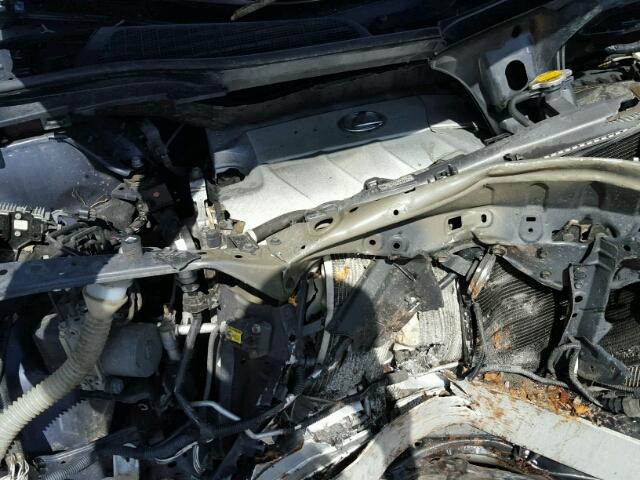 2T2BK1BA6AC012106 - 2010 LEXUS RX 350 BLUE photo 7