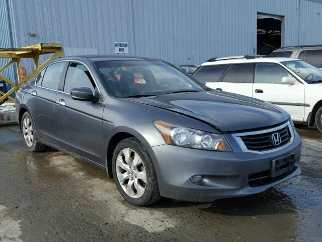 1HGCP367X8A076816 - 2008 HONDA ACCORD EX GRAY photo 1