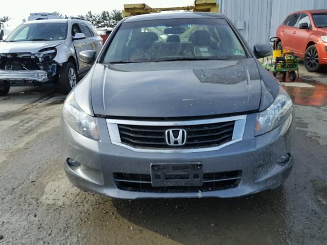 1HGCP367X8A076816 - 2008 HONDA ACCORD EX GRAY photo 9