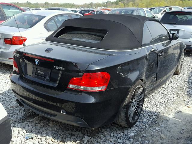 WBAUN93579VK40092 - 2009 BMW 135 I BLACK photo 4