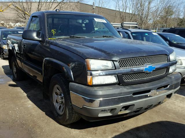 1GCEK14T55Z217864 - 2005 CHEVROLET SILVERADO CHARCOAL photo 1