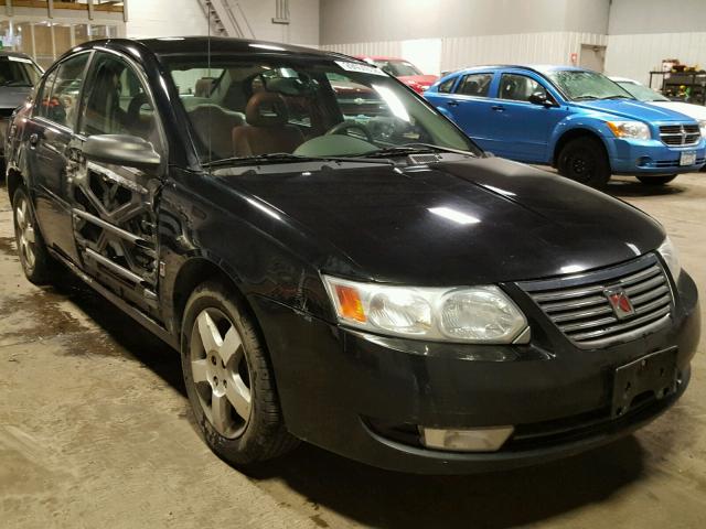 1G8AL55F77Z131125 - 2007 SATURN ION LEVEL BLACK photo 1
