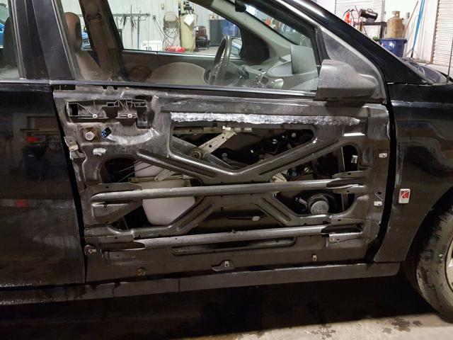 1G8AL55F77Z131125 - 2007 SATURN ION LEVEL BLACK photo 9
