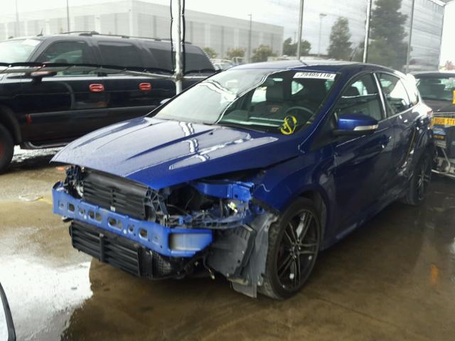 1FADP3L93FL349255 - 2015 FORD FOCUS ST BLUE photo 2