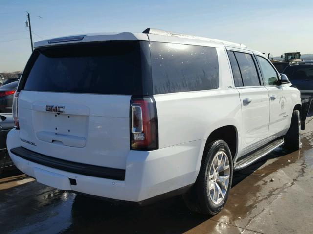 1GKS1GKC7FR651432 - 2015 GMC YUKON XL C WHITE photo 4